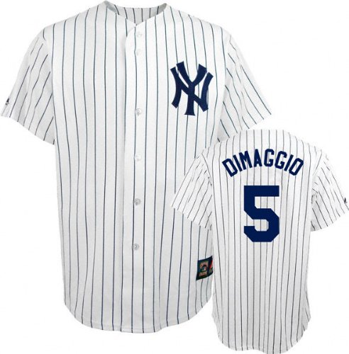 Joe Dimaggio New York Yankees Pinstripe Cooperstown Replica Jersey