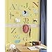 RoomMates RMK1440SCS Animal Alphabet Peel and Stick Wall Decals
