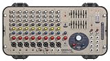 Soundcraft GigRac 1000ST  8-Channel 1000-Watt Portable Powered Live Sound Mixer