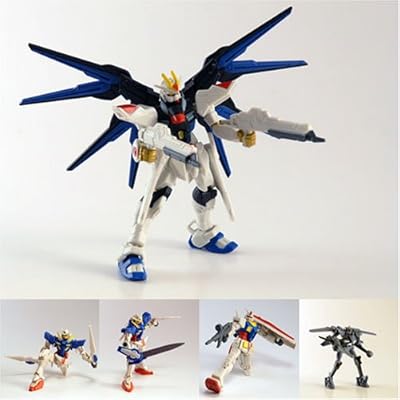 Gundam Ultimate Action Posable Mini Figures (Set of 5) [Toy]