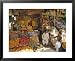 Fruit and Basketware Stalls in the Market, Karachi, Pakistan Collections Framed Art Poster Print by Robert Harding, 31x25