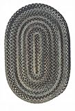 IMAGE OF Braided Wool Casual Area Rug Carpet Cabana 12ft Round Reversible 100% Premium Wool Durable