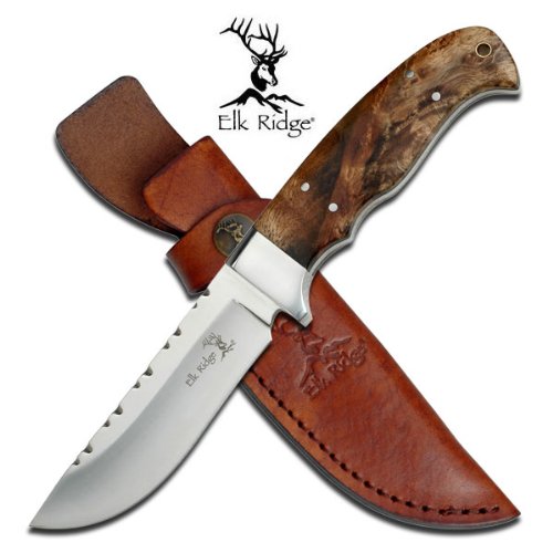 Elk Ridge ER-303 Fixed Blade Knife 8.5-Inch Overall Elk Ridge ER-303 Fixed Blade Knife 8.5-Inch Overall