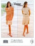 Vogue 1069 Sewing Pattern Calvin Klein Misses Jacket  Dress Size 8 - 10 - 12