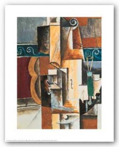 New York Graphics Violin and Guitar by Pablo Picasso 19.75"x25.5" Art Print Poster