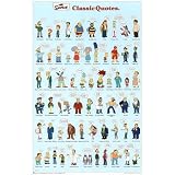 (22x34) The Simpsons (Classic Quotes) TV Poster Print