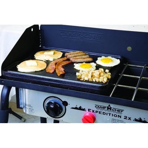 Camp Chef Expedition 2 Stove with BONUS Cast Iron Griddle BlancheRunkle