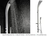 FLARE CHROME SHOWER KIT - A3052 - HUDSON REED