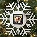 Snowflake Digital Photo Ornament Image