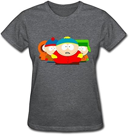 Lule'x South Park Womens T-shirts,100% Cotton T-shirts Large