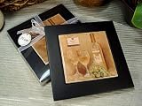 Baby Keepsake: Ceramic trivet in PVC box Vino Bianco - D`Lusso Collections