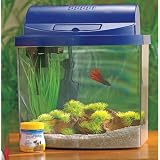 Mini Bow Desktop Kit Aquarium - 2.5 gallon - Blue
