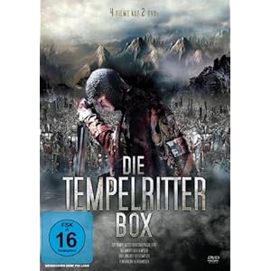 Die Tempelritter Box (4 Filme) [Import allemand]