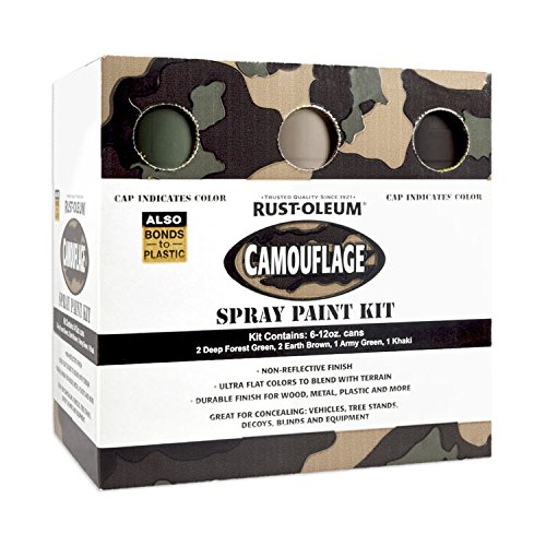 Rust-oleum 269038 specialty camouflage spray pack, 12-o…