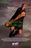 Got Milk? Vince Carter: NBA Basketball: Toronto Raptors, New Jersey Nets, Orlando Magic: Great Original Photo Print Ad!