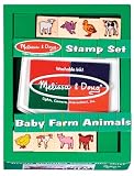 Melissa & Doug Baby Farm Animals Stamp Set