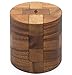 Powder Keg: Wooden Puzzles for Adults an Interlocking 3D Cylinder Brain Teasers from SiamMandalay with SM Gift Box (Pictured)