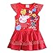 Coralup Little Girls Cotton Casual Dress(18M-6Y)