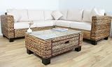 Conservatory furniture KENSINGTON ABACA (Banana leaf) 229cm x 229cm sides Designer Corner Suite