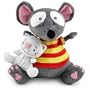 Toopy and Binoo Plush Doll, Grey/White