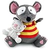 Toopy and Binoo Plush Doll, Grey/White