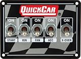 QuickCar Racing Products 50-1711 Dirt Car Series Pre-Wired Switch Panel