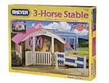 Breyer B591048 Classics 1:12 Scale 3 Horse StableIMAGE