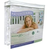 AllerZip Smooth Anti-Allergy and Bed Bug Proof Mattress or Box Spring Encasement