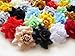 (100) Assorted Silk Roses Flower Head - 1.75