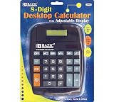 Bazic 8-Digit Large Desktop Calculator (Case of 48) (3001-48)