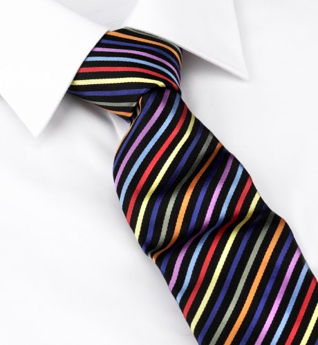 Autograph Striped Jazz Tie
