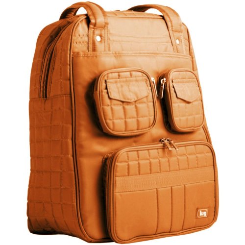 Lug Puddle Jumper Overnight/Gym Bag, Sunset Orange