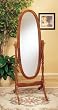 Powell Nostalgic Oak Cheval Mirror