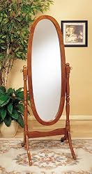 Powell Nostalgic Oak Cheval Mirror
