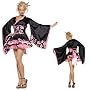 Leg Avenue 3pc.Cherry Blossom Geisha w/top, skirt, and waist cincher