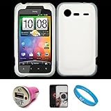 Clear Premium Soft Rubberized Silicone Skin Cover for Verizon Wireless New  ....