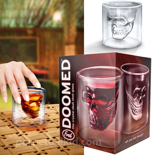 Fred and Friends Doomed: 'Crystal Skull' Shotglass
