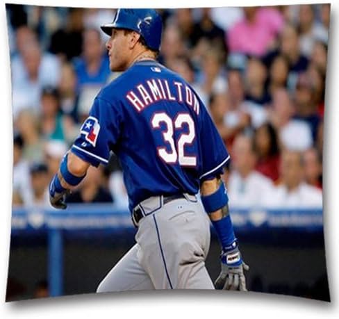 Cotton Linen Personalized Sport Team Personalised Joshua Hamilton Cushion Cover,Happy Fathers Day Pillow Birthday Cushion Personalised,Monogram Pillows,Cover Size 18x18Inch,