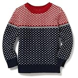 オールドネイビー OLD NAVY/ フェアアイルセーター ロビーレッド トップスニット 4歳【並行輸入】