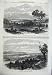 1865 Botany Bay Australia Cook'S River Dam Heads Hills