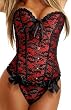Corset Buy Aphrodite I Red Polyester Overbust Corset
