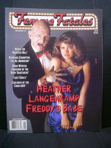 Femme Fatales Magazine Volume 8 No. 6 / November 1999 /(Heather Langenkamp cover)
