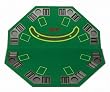 Fat Cat Poker Blackjack Folding Table Topper