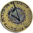 Rome RM2355S Brass Seasons Sundial