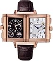 Jaeger LeCoultre Reverso Grande GMT 18kt Rose Gold Mens Watch 302.24.20