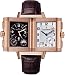 Jaeger LeCoultre Reverso Grande GMT 18kt Rose Gold Mens Watch 302.24.20