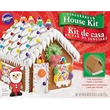 Wilton 2104-1915 Fully Assembled Gingerbread House Kit, Petite