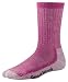 Smartwool Women's Hiking Medium Crew, Peony size L(shoe size 10-12.5)