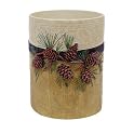 Pinecone Lodge Wastebasket