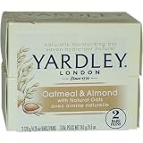 Oatmeal and Almond Bar Soap by Yardley, 2 Count